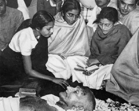 Gandhi assassination, Gita recited 30-01-1948